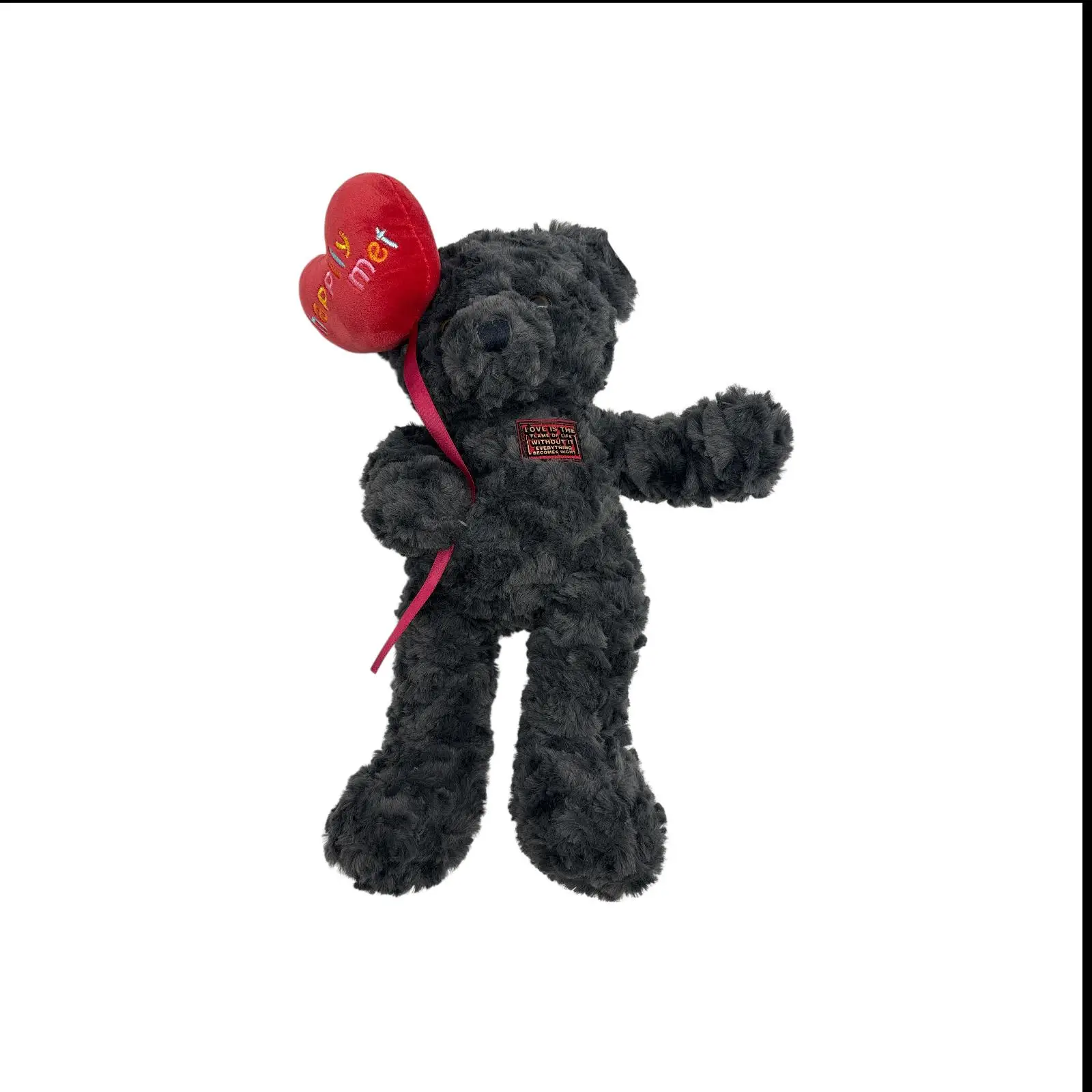 Jucărie Pluș Urs cu Fundiță 36 cm - QUE 7-67
